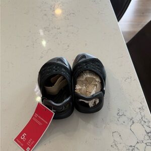 Nike Toddlers' Black Slip-On Walker Shoes